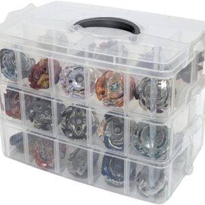 พรีออเดอร์ 7 วัน กล่องใส่เบย์เบลด 30 ชิ้น กล่องใส กล่องเก็บของ กล่องใส่ beyblade