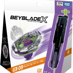 ส่งไรเดอร์ได้ BEYBLADE X UX-09 Starter Samurai Saber 2-70L Lot ญี่ปุ่น